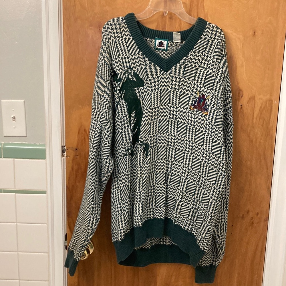 Izod Vintage Men’s Golf Sweater